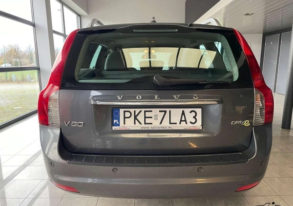 Volvo V50 cena 20500 przebieg: 237000, rok produkcji 2011 z Żychlin małe 92